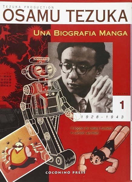 Couverture · OSAMU TEZUKA - UNA BIOGRAFIA M